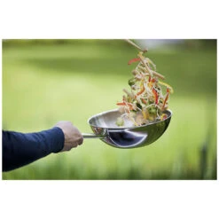 Demeyere Wok Flacher Boden 26 Cm, 18/10 Edelstahl -Demeyere 000022608