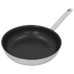 Demeyere Bratpfanne 24 Cm, 18/10 Edelstahl, Silber-Schwarz -Demeyere 000022990